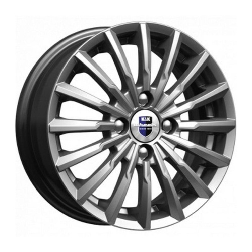 K&K Акцент 5.5x14 4*100 ET43 DIA60.1 Дарк платинум
